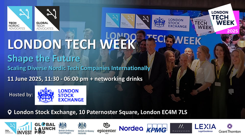London Tech Week event in 2025